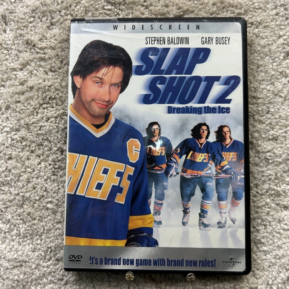 Slap Shot 2: Breaking the Ice DVD 2002 Stephen Baldwin Gary Busey Widescreen